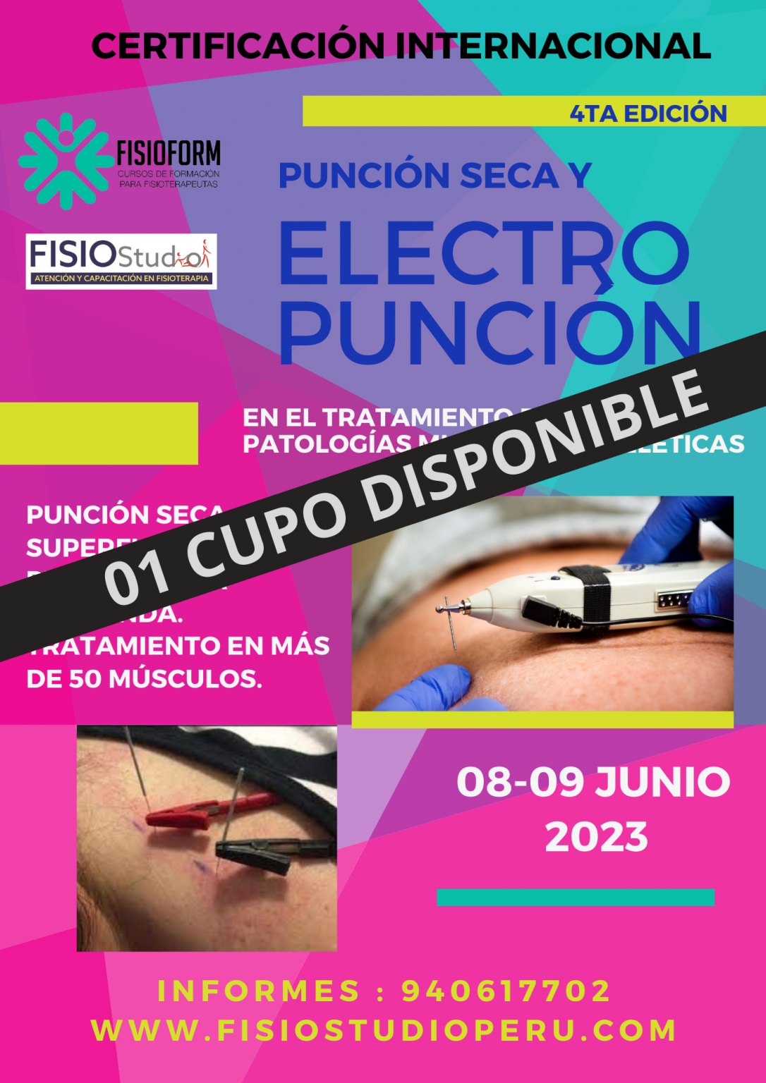 CERTIFICACIÓN INTERNACIONAL EN PUNCIÓN SECA Y ELECTROPUNCIÓN - 4ta ...